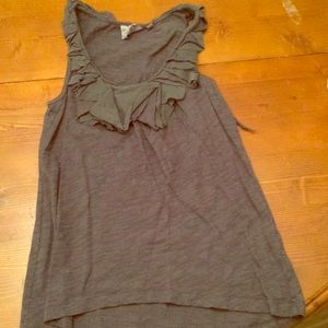 Ruffle tank